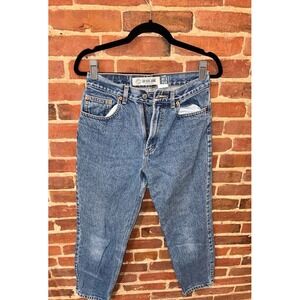 Gap Blue Jeans Classic Fit Womens Denim Medium Wash Cotton Pants 28